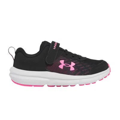Pre-owned Under Armour Assert 10 Ac Ps 'black Aero Pink' | Kid's Size 11.5