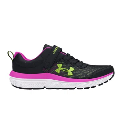 Pre-owned Under Armour Assert 10 Ac Ps 'black Vivid Magenta' | Kid's Size 1