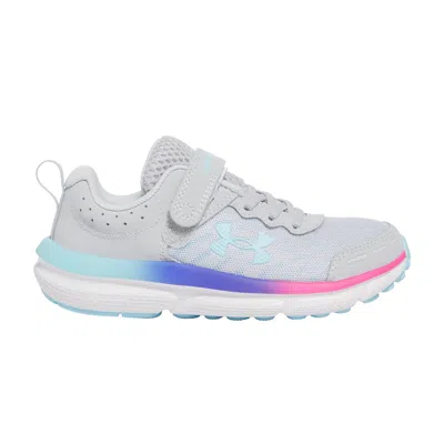 Pre-owned Under Armour Assert 10 Ac Ps 'halo Grey Stream' | Kid's Size 3 In Gray
