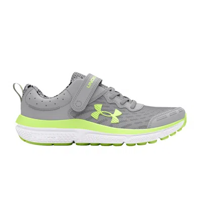 Pre-owned Under Armour Assert 10 Ac Ps 'printed - Mod Grey Morph Green' | Kid's Size 1