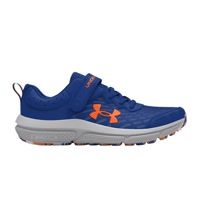 Pre-owned Under Armour Assert 10 Ac Ps 'tech Blue Orange Blast' | Kid's Size 1