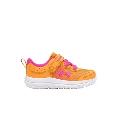 Pre-owned Under Armour Assert 10 Ac Td 'nova Orange Rebel Pink' | Infant Size 10