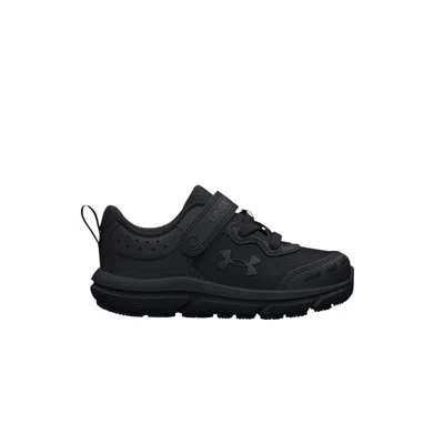 Pre-owned Under Armour Assert 10 Ac Td 'triple Black' | Infant Size 7