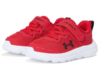 Under Armour Kids' Assert 10 Alternate Closure Sneakers (toddler) Boy's Shoes Red/blue Atlantis/black : 6 Toddler M, Te