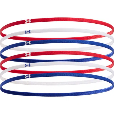 Under Armour Assorted 6-pack Hair Elastics In Multi