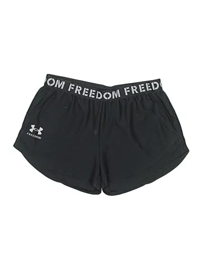 Pre-owned Under Armour Athletic Shorts In Black