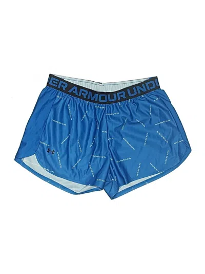 Under Armour Athletic Shorts In Blue
