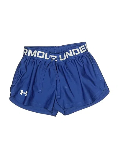 Pre-owned Under Armour Kids' Athletic Shorts In Blue