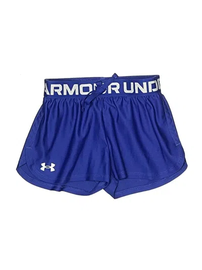 Pre-owned Under Armour Kids' Athletic Shorts In Blue