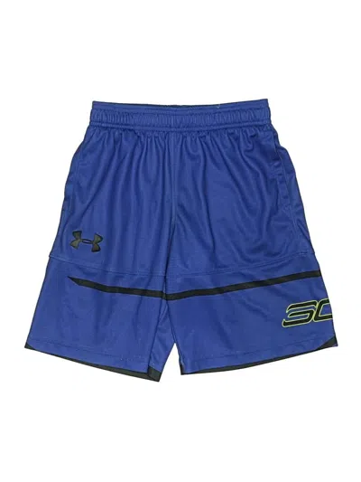 Pre-owned Under Armour Kids' Athletic Shorts In Blue