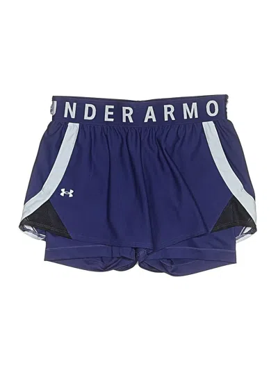 Pre-owned Under Armour Athletic Shorts In Blue