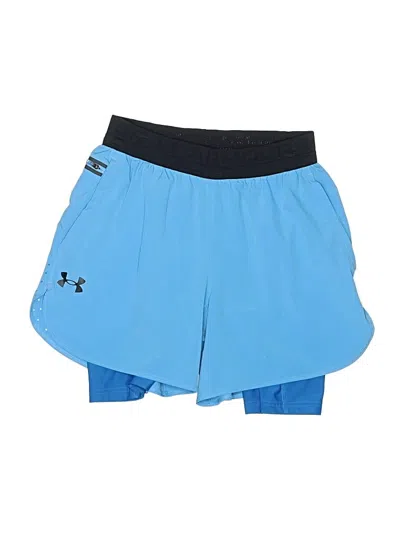 Pre-owned Under Armour Athletic Shorts In Blue