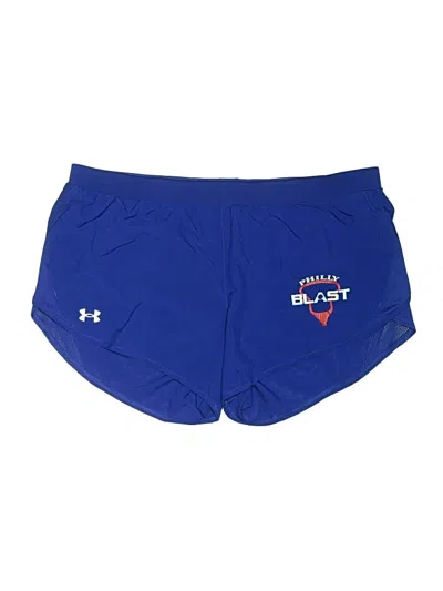 Under Armour Athletic Shorts In Blue