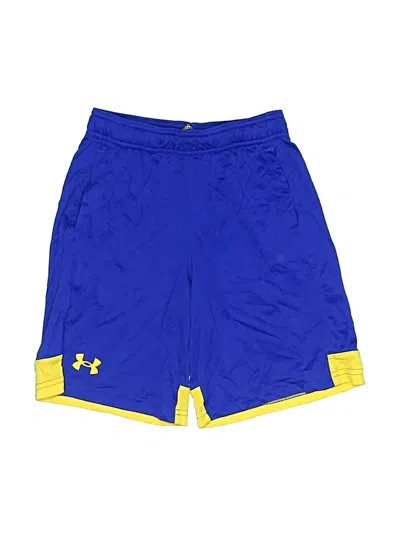 Pre-owned Under Armour Kids' Athletic Shorts In Blue