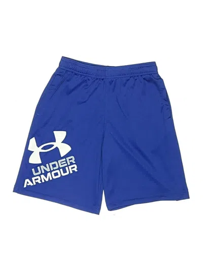 Pre-owned Under Armour Kids' Athletic Shorts In Blue
