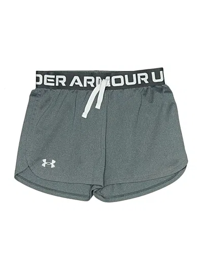 Pre-owned Under Armour Kids' Athletic Shorts In Gray