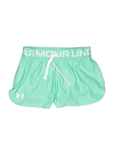 Pre-owned Under Armour Kids' Athletic Shorts In Green
