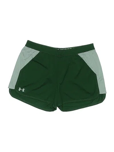 Pre-owned Under Armour Athletic Shorts In Green