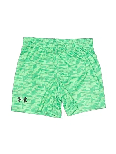 Pre-owned Under Armour Kids' Athletic Shorts In Green