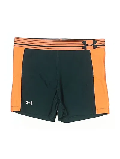 Pre-owned Under Armour Athletic Shorts In Green