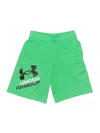 Pre-owned Under Armour Kids' Athletic Shorts In Green