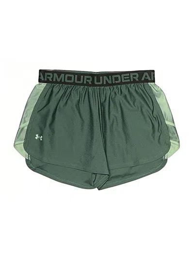 Pre-owned Under Armour Athletic Shorts In Green