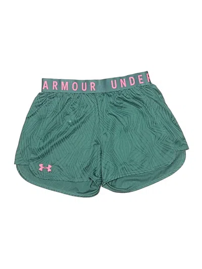 Pre-owned Under Armour Athletic Shorts In Green