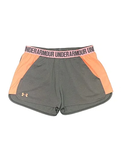 Pre-owned Under Armour Athletic Shorts In Green