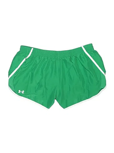 Pre-owned Under Armour Athletic Shorts In Green