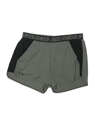 Pre-owned Under Armour Athletic Shorts In Green