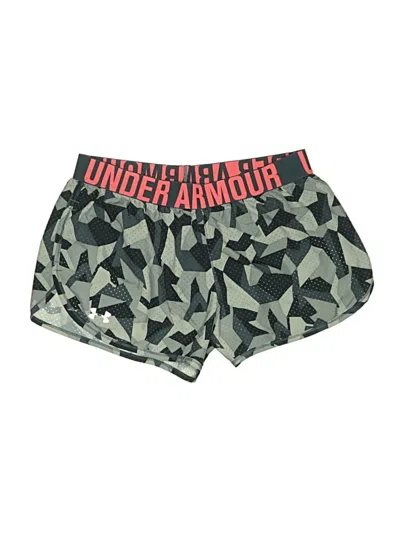 Pre-owned Under Armour Athletic Shorts In Green