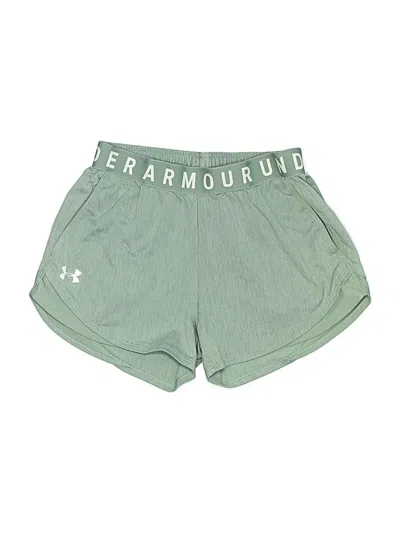 Pre-owned Under Armour Athletic Shorts In Green
