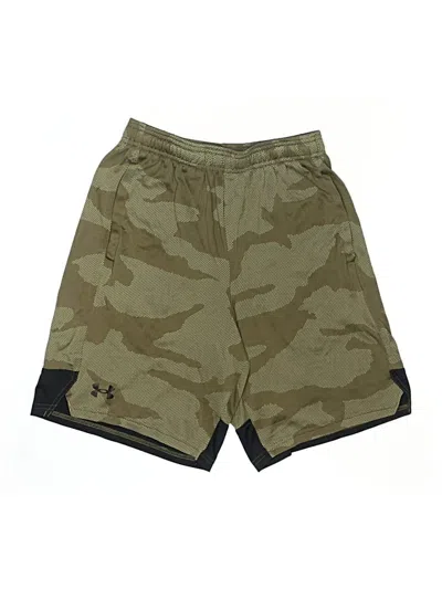 Pre-owned Under Armour Kids' Athletic Shorts In Green