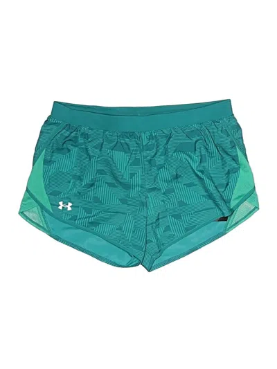 Pre-owned Under Armour Athletic Shorts In Green