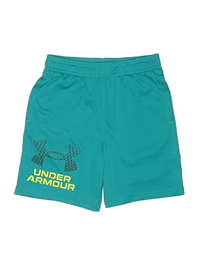 Pre-owned Under Armour Kids' Athletic Shorts In Green