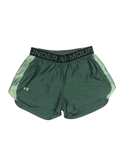 Pre-owned Under Armour Athletic Shorts In Green