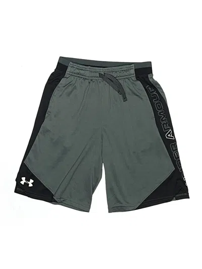 Pre-owned Under Armour Kids' Athletic Shorts In Green