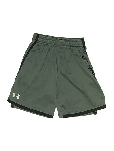 Pre-owned Under Armour Kids' Athletic Shorts In Green