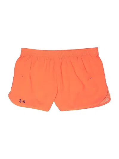 Pre-owned Under Armour Athletic Shorts In Orange