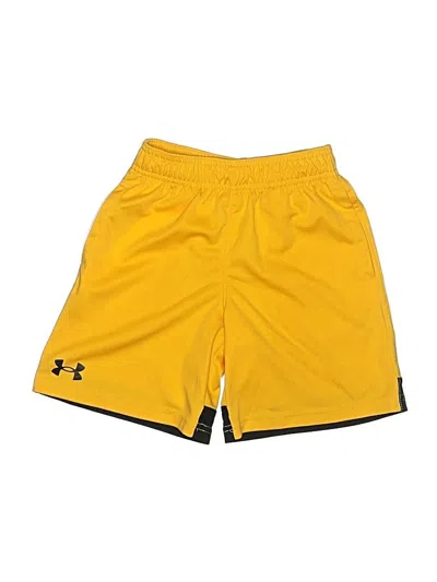 Pre-owned Under Armour Kids' Athletic Shorts In Orange