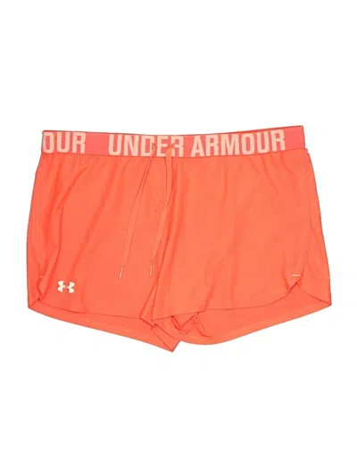 Pre-owned Under Armour Athletic Shorts In Orange