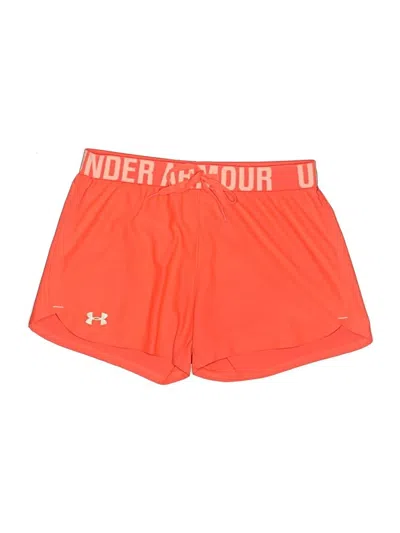 Pre-owned Under Armour Athletic Shorts In Orange