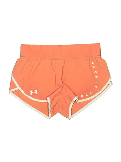 Pre-owned Under Armour Athletic Shorts In Orange