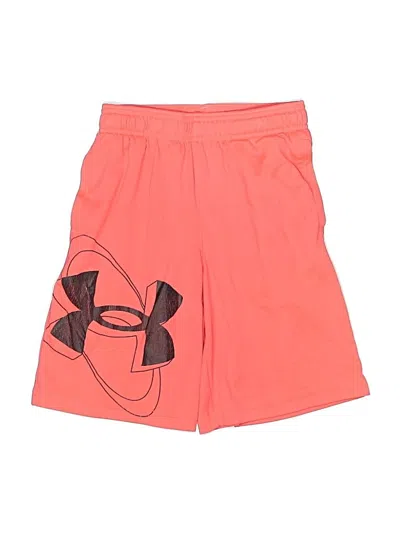 Pre-owned Under Armour Kids' Athletic Shorts In Orange