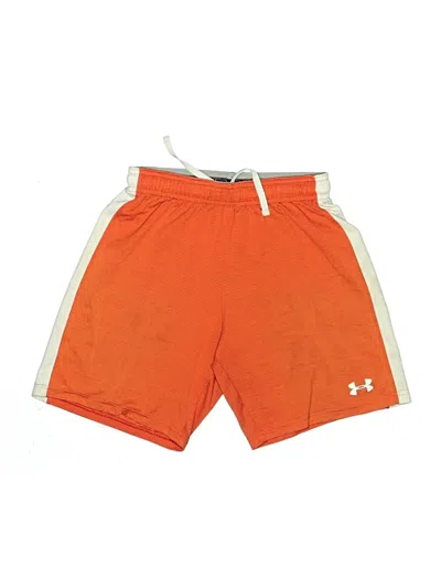 Pre-owned Under Armour Kids' Athletic Shorts In Orange