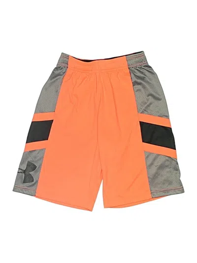 Pre-owned Under Armour Kids' Athletic Shorts In Orange
