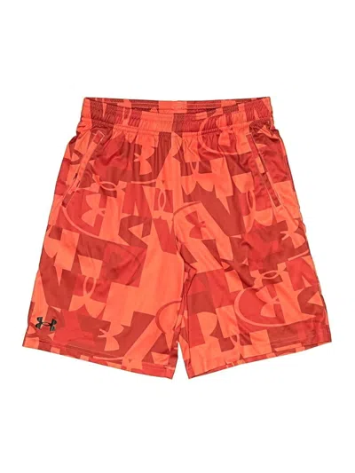 Pre-owned Under Armour Kids' Athletic Shorts In Orange