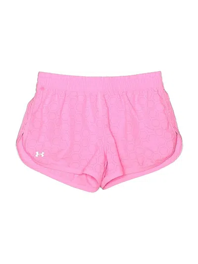 Pre-owned Under Armour Athletic Shorts In Pink