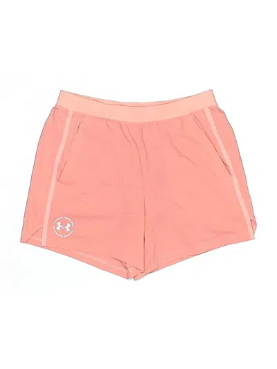 Pre-owned Under Armour Athletic Shorts In Pink