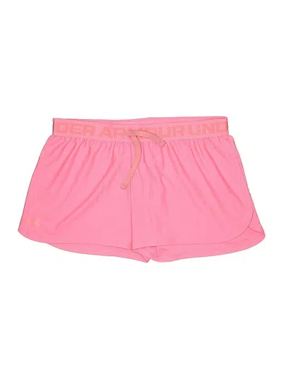 Pre-owned Under Armour Kids' Athletic Shorts In Pink